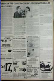 Página do jornal Correio do Ceará de janeiro de 1972