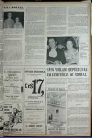 Página do jornal Correio do Ceará de janeiro de 1972