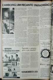 Página do jornal Correio do Ceará de janeiro de 1972