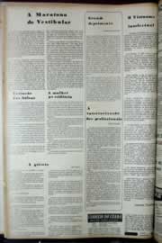 Página do jornal Correio do Ceará de janeiro de 1972