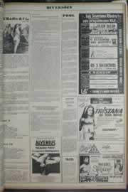 Página do jornal Correio do Ceará de janeiro de 1972
