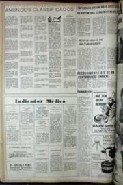 Página do jornal Correio do Ceará de janeiro de 1972