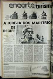 Página do jornal Correio do Ceará de janeiro de 1972