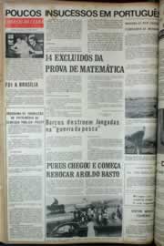 Página do jornal Correio do Ceará de janeiro de 1972