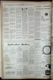 Página do jornal Correio do Ceará de janeiro de 1972