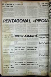 Página do jornal Correio do Ceará de janeiro de 1972