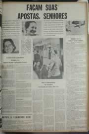 Página do jornal Correio do Ceará de janeiro de 1972