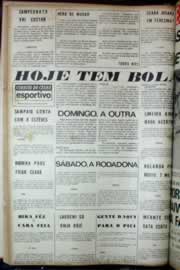 Página do jornal Correio do Ceará de janeiro de 1972