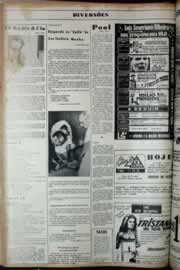 Página do jornal Correio do Ceará de janeiro de 1972