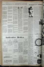 Página do jornal Correio do Ceará de janeiro de 1972