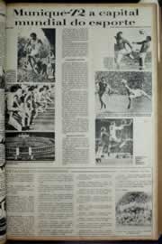 Página do jornal Correio do Ceará de janeiro de 1972