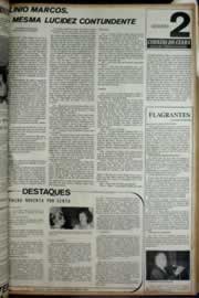 Página do jornal Correio do Ceará de janeiro de 1972