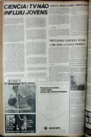 Página do jornal Correio do Ceará de janeiro de 1972