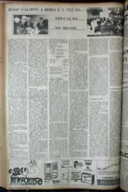 Página do jornal Correio do Ceará de janeiro de 1972