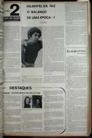 Página do jornal Correio do Ceará de janeiro de 1972