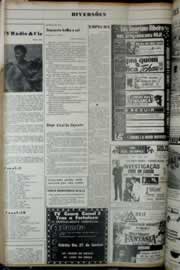 Página do jornal Correio do Ceará de janeiro de 1972