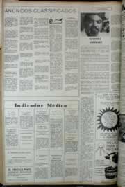 Página do jornal Correio do Ceará de janeiro de 1972