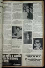 Página do jornal Correio do Ceará de janeiro de 1972