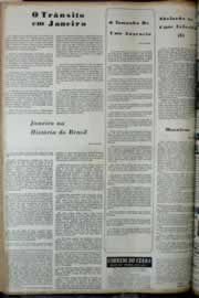 Página do jornal Correio do Ceará de fevereiro de 1972