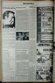 Página do jornal Correio do Ceará de fevereiro de 1972
