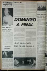 Página do jornal Correio do Ceará de fevereiro de 1972