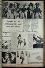 Página do jornal Correio do Ceará de fevereiro de 1972