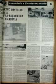 Página do jornal Correio do Ceará de fevereiro de 1972