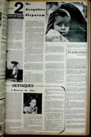 Página do jornal Correio do Ceará de fevereiro de 1972
