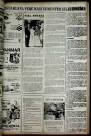 Página do jornal Correio do Ceará de fevereiro de 1972