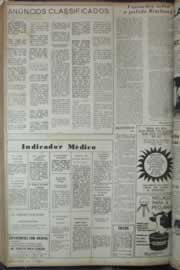Página do jornal Correio do Ceará de fevereiro de 1972