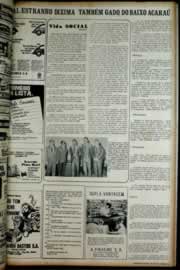 Página do jornal Correio do Ceará de fevereiro de 1972
