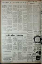 Página do jornal Correio do Ceará de fevereiro de 1972