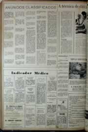Página do jornal Correio do Ceará de fevereiro de 1972