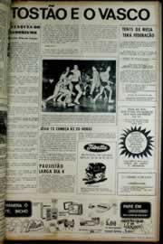 Página do jornal Correio do Ceará de fevereiro de 1972