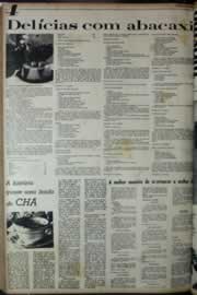 Página do jornal Correio do Ceará de fevereiro de 1972