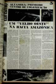 Página do jornal Correio do Ceará de fevereiro de 1972
