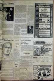 Página do jornal Correio do Ceará de março de 1972