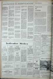 Página do jornal Correio do Ceará de março de 1972