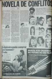 Página do jornal Correio do Ceará de março de 1972