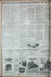 Página do jornal Correio do Ceará de março de 1972