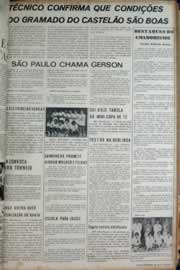 Página do jornal Correio do Ceará de março de 1972