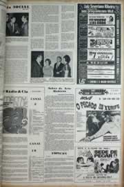 Página do jornal Correio do Ceará de março de 1972