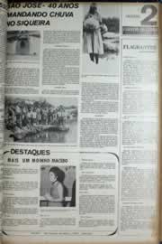 Página do jornal Correio do Ceará de março de 1972