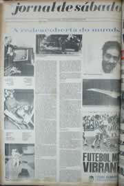 Página do jornal Correio do Ceará de março de 1972