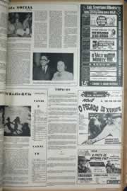 Página do jornal Correio do Ceará de março de 1972