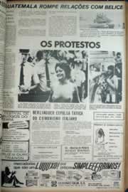 Página do jornal Correio do Ceará de março de 1972