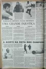 Página do jornal Correio do Ceará de março de 1972
