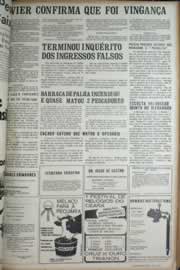Página do jornal Correio do Ceará de março de 1972