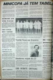Página do jornal Correio do Ceará de março de 1972