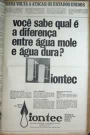 Página do jornal Correio do Ceará de março de 1972